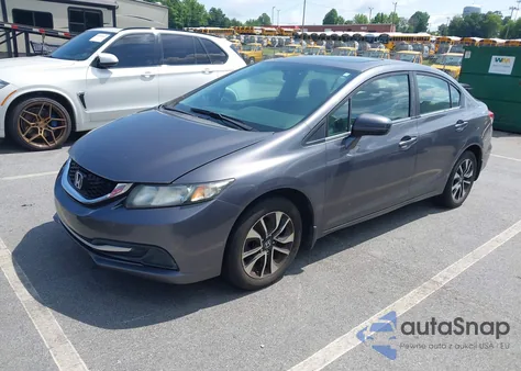 2014 Honda Civic Ex from USA, damaged, VIN 19XFB2F82EE028524